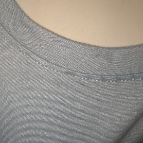 LA VIE EN ROSE Blue Long Sleeve Nightgown Nightie Size XL --- - Picture 3 of 3